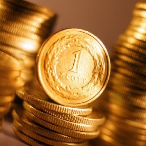 Lekkie umocnienie złotego, rynek czeka na aukcję długu